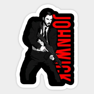 John Wick Sticker